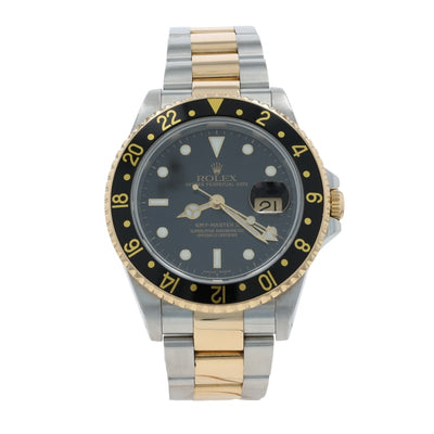 Rolex GMT-Master II Men's Watch 16713LN Stainless Steel Automatic