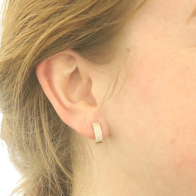.50ctw Diamond Women's Earrings Yellow Gold