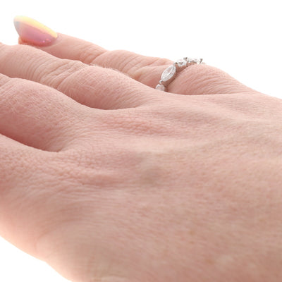 1.05ctw Diamond Band White Gold