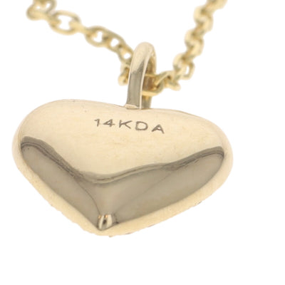 .13ctw Diamond Pendant Necklace Yellow Gold