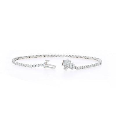 2.96ctw Diamond Bracelet White Gold