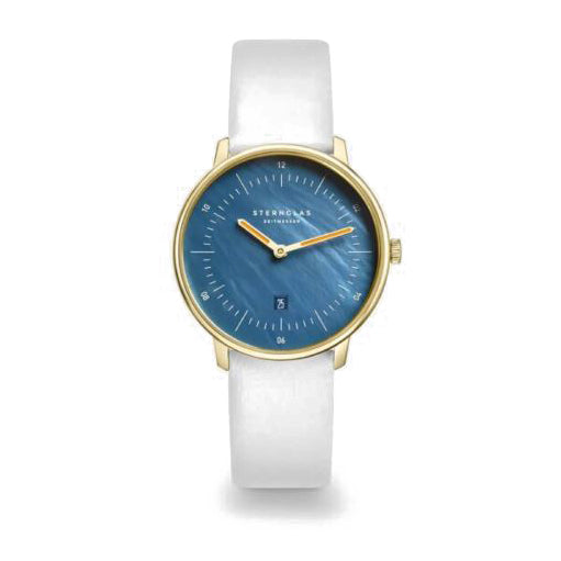 Sternglas NAOS XS Edition Mother of Pearl Ladies' Watch S01-NDP07-KL13 Stainless Steel Quartz