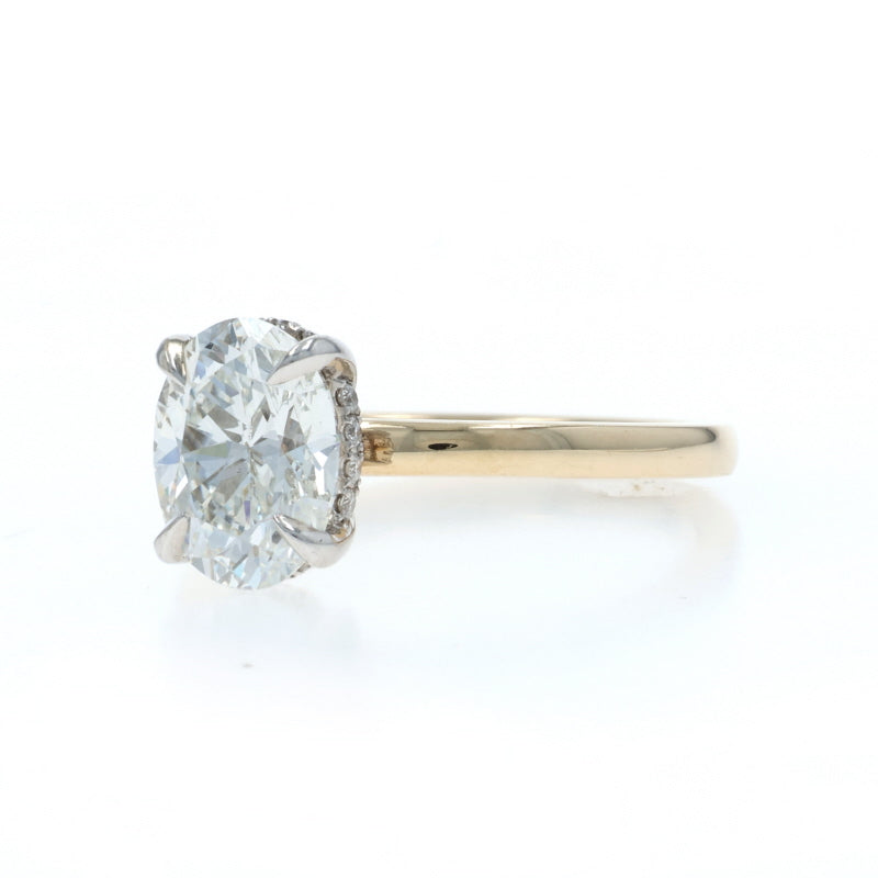 2.11ctw Diamond and Diamond Ring Yellow Gold