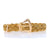 Woven Foxtail Bracelet Yellow Gold