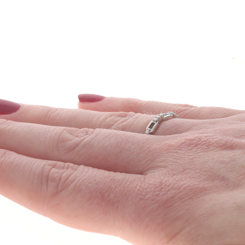 .15ctw Diamond Band White Gold