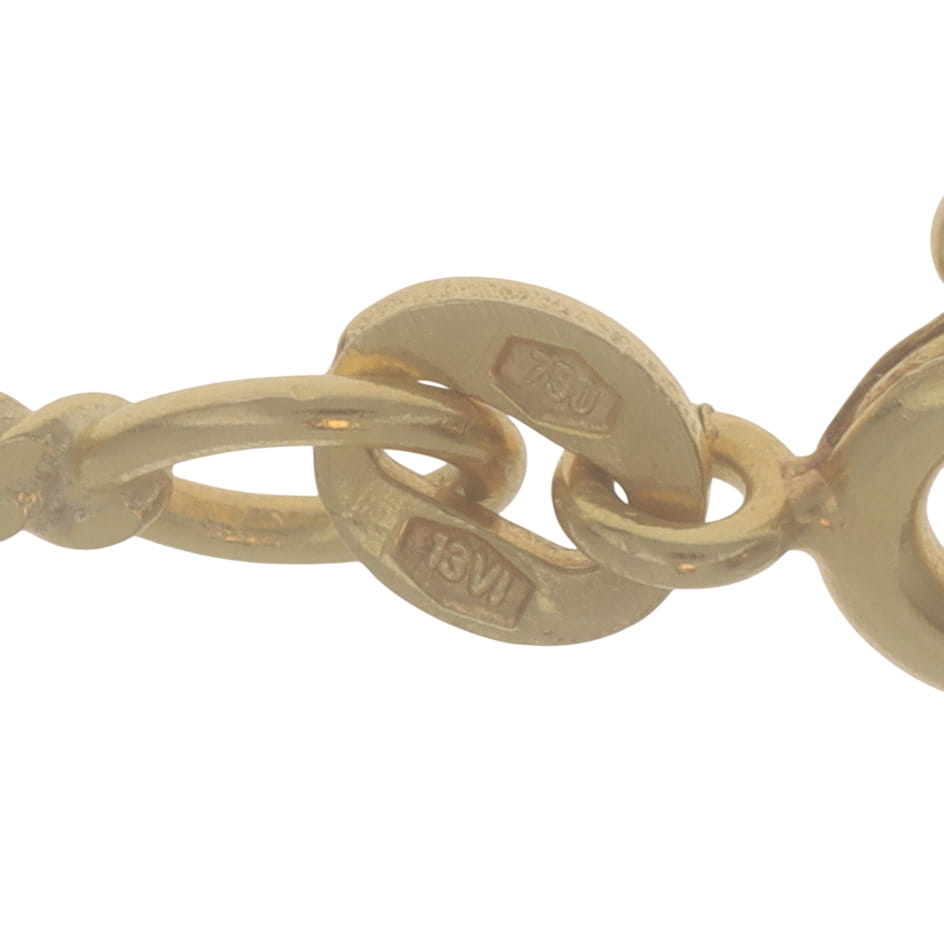 Curb Chain Necklace Yellow Gold