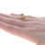 1.34ct Emerald Ring Yellow Gold