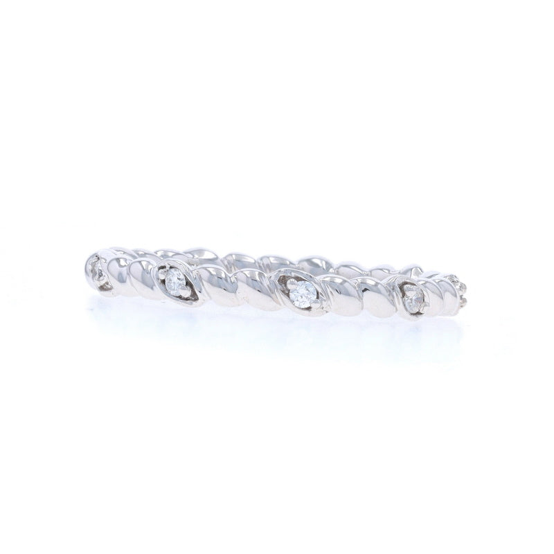 .10ctw Diamond Band White Gold