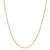 Diamond Cut Fancy Bead Chain Necklace Yellow Gold