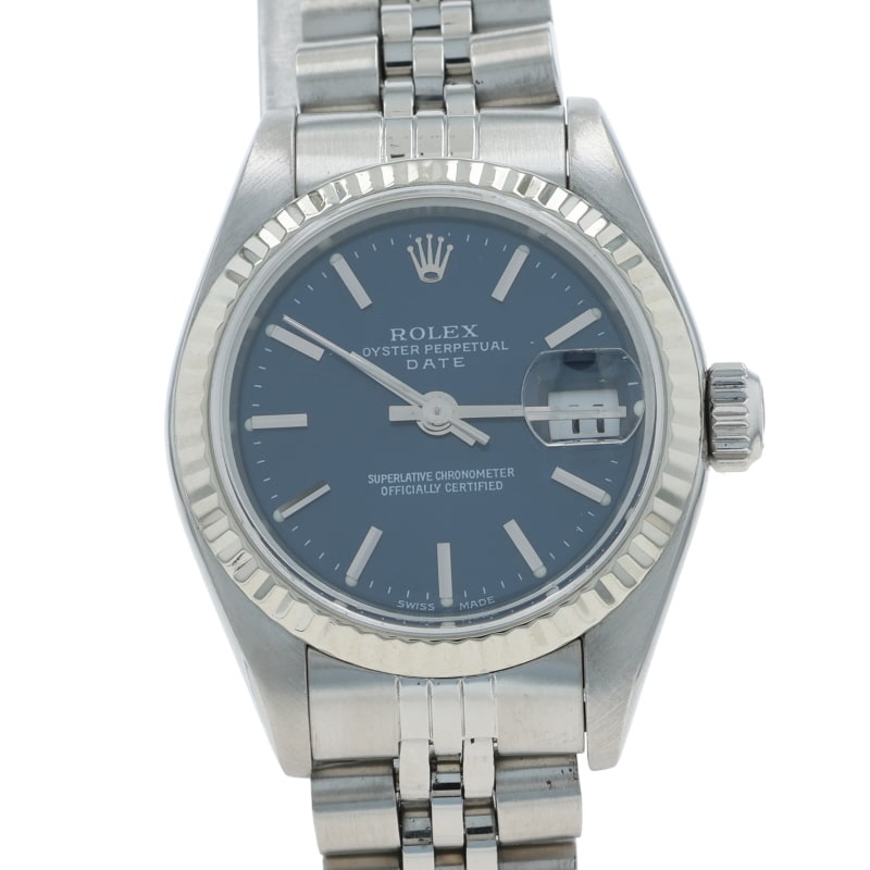 Rolex Oyster Perpetual Lady Date Women's Watch 69240 Stainless Steel Automatic