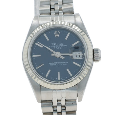 Rolex Oyster Perpetual Lady Date Women's Watch 69240 Stainless Steel Automatic