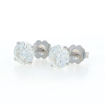 2.02ctw Diamond Women's Earrings White Gold