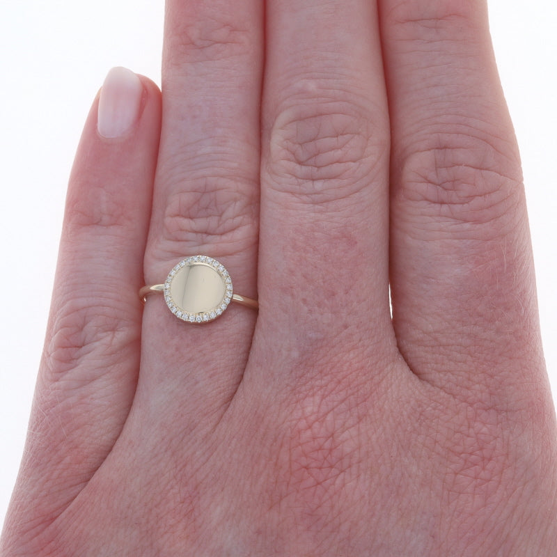 Diamond Ring Yellow Gold