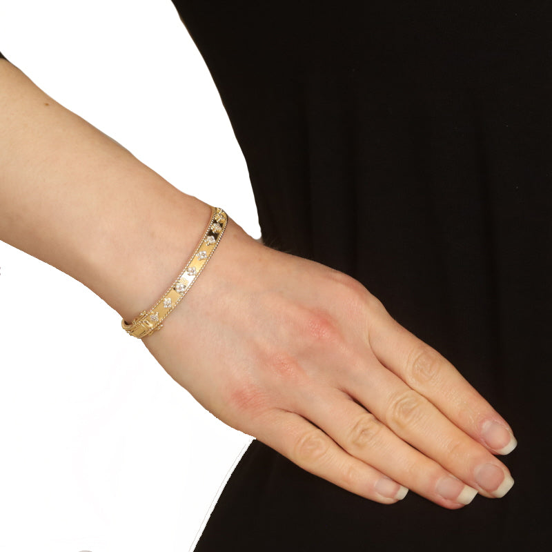 .42ctw Diamond Bracelet Yellow Gold