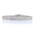 John Hardy Modern Chain Diamond Bracelet Sterling Silver