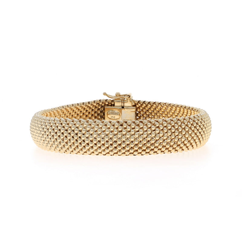 Popcorn Bracelet Yellow Gold