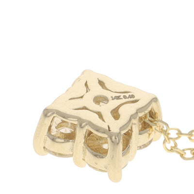.40ctw Diamond Pendant Necklace Yellow Gold