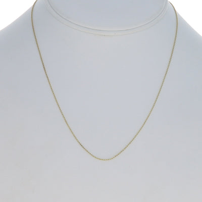 Wheat Chain Necklace Yellow Gold