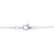 1.07ctw Diamond Diamond Cut Cable Chain Station Necklace White Gold
