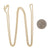 Curb Chain Necklace Yellow Gold