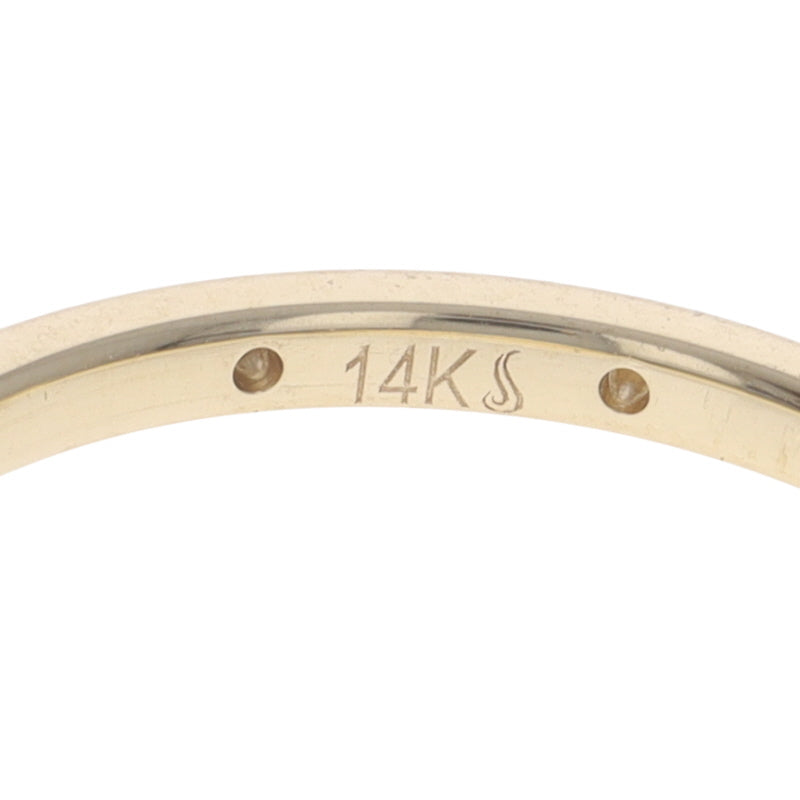 Diamond Band Yellow Gold