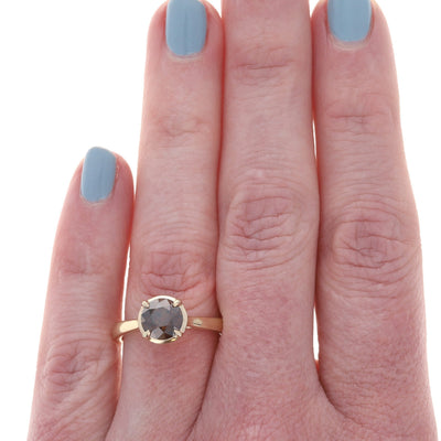 1.63ct Diamond Women's Ring Yellow Gold