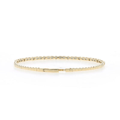 .74ctw Diamond Women's Bracelet Yellow Gold
