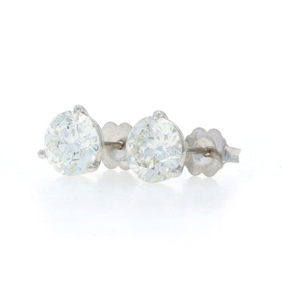 2.58ctw Diamond Women's Earrings White Gold