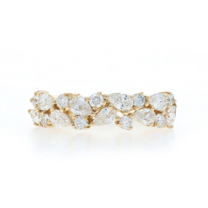 1.06ctw Diamond Band Yellow Gold