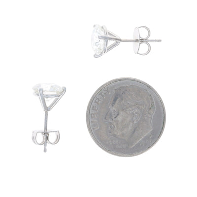 2.58ctw Diamond Women's Earrings White Gold