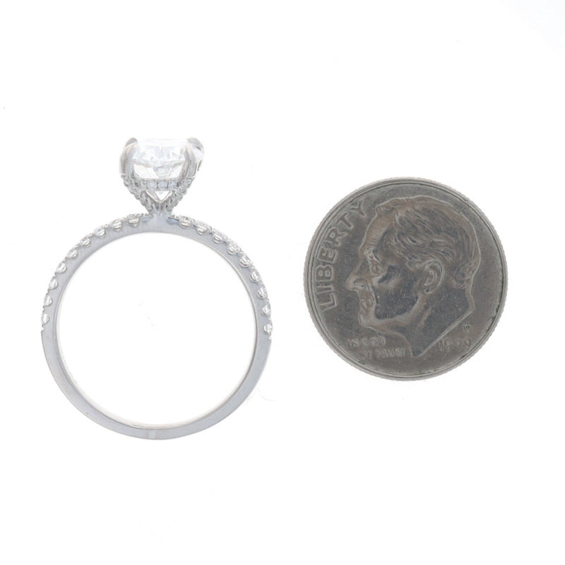 2.33ctw Diamond and Diamond Ring White Gold