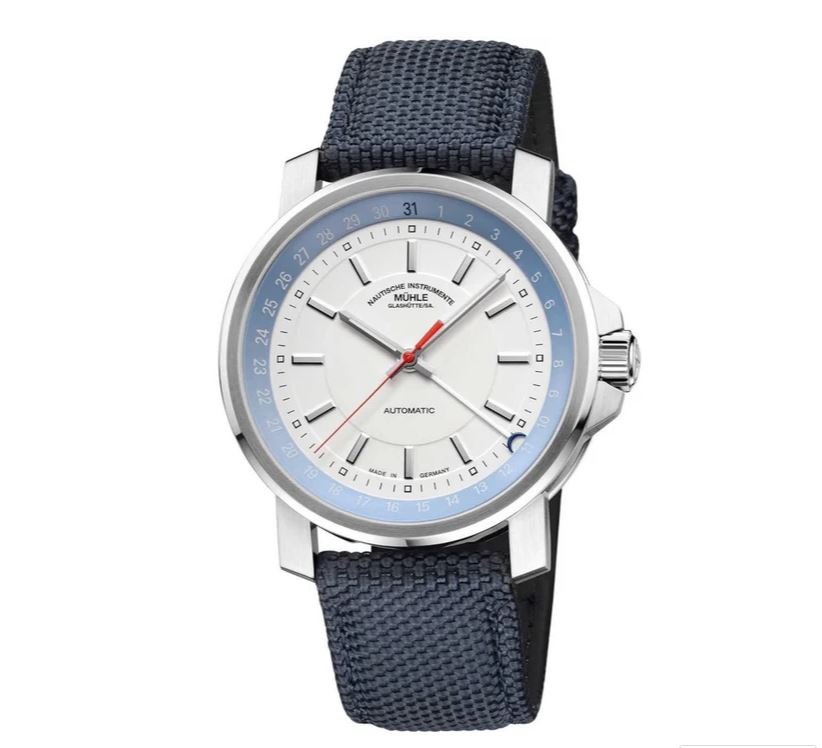 Muhle-Glasshutte 29er Zeigerdatum 29er Zeigerdatum Men's Watch M1-25-32-CB Stainless Steel Automatic