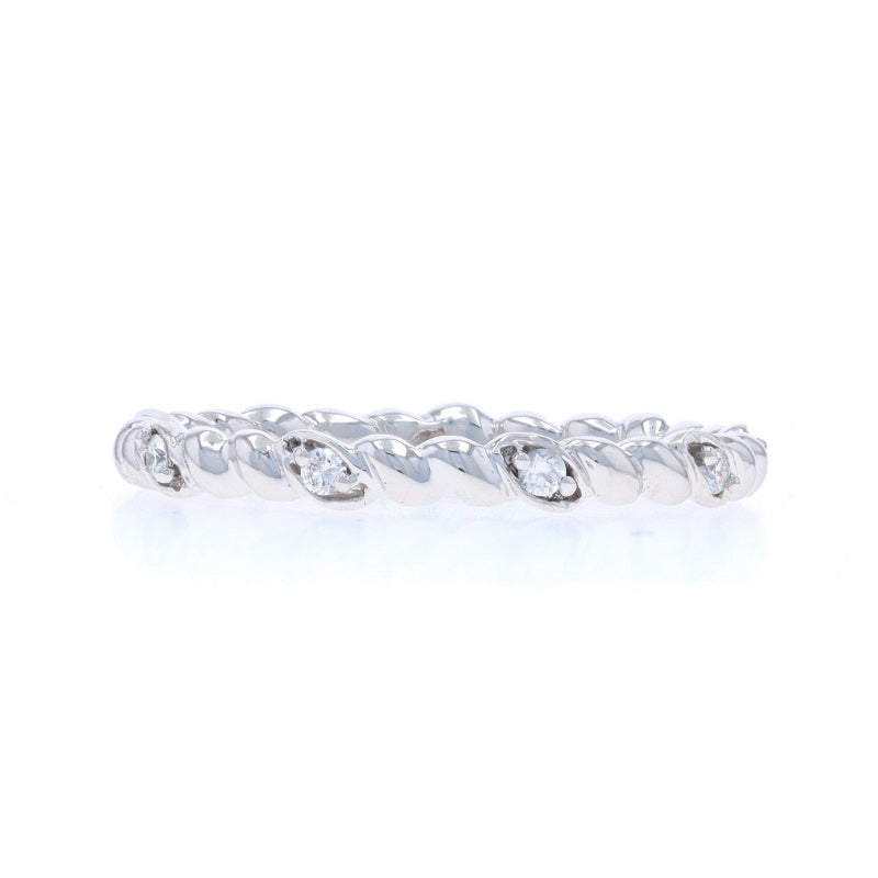 .10ctw Diamond Band White Gold