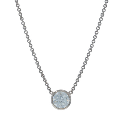 .70ct Diamond Pendant Necklace White Gold