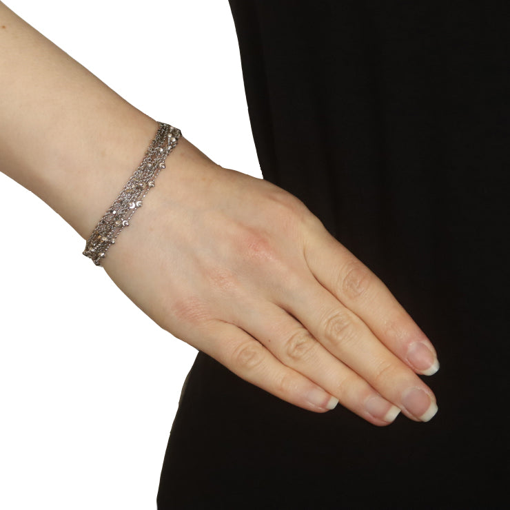 Fancy Chain Bracelet Sterling Silver