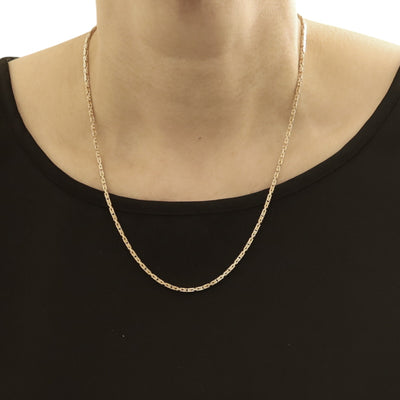 Byzantine Chain Necklace Yellow Gold