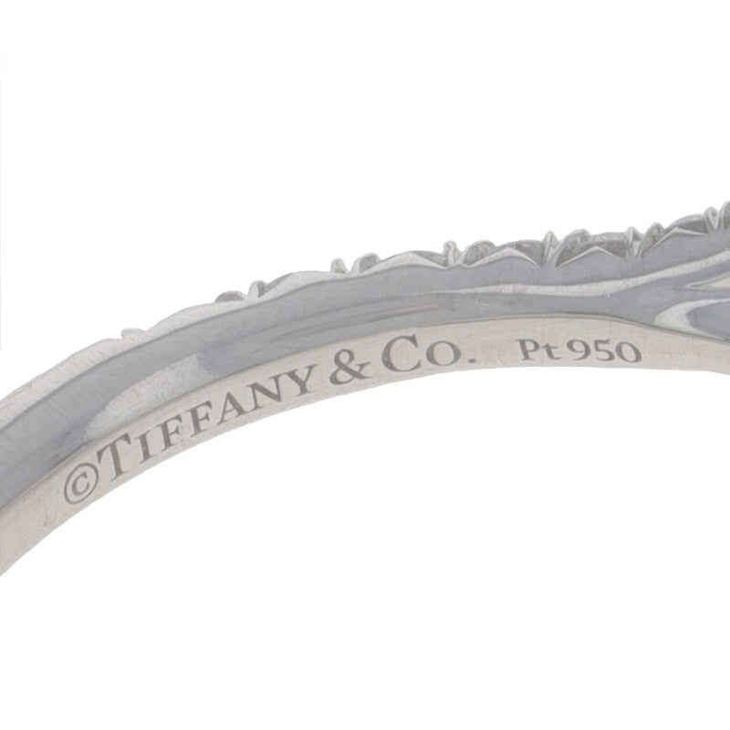 Tiffany & Co. Soleste .99ctw Diamond and Diamond Ring Platinum