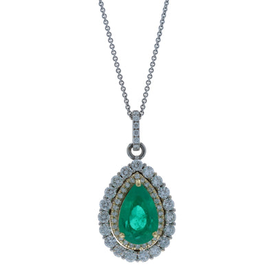 2.75ctw Diamond Pendant Necklace White Gold