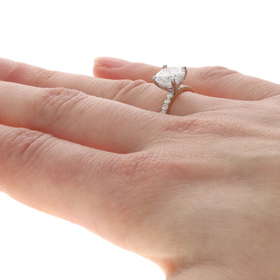 2.33ctw Diamond and Diamond Ring Yellow Gold