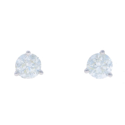 1.44ctw Diamond Earrings White Gold