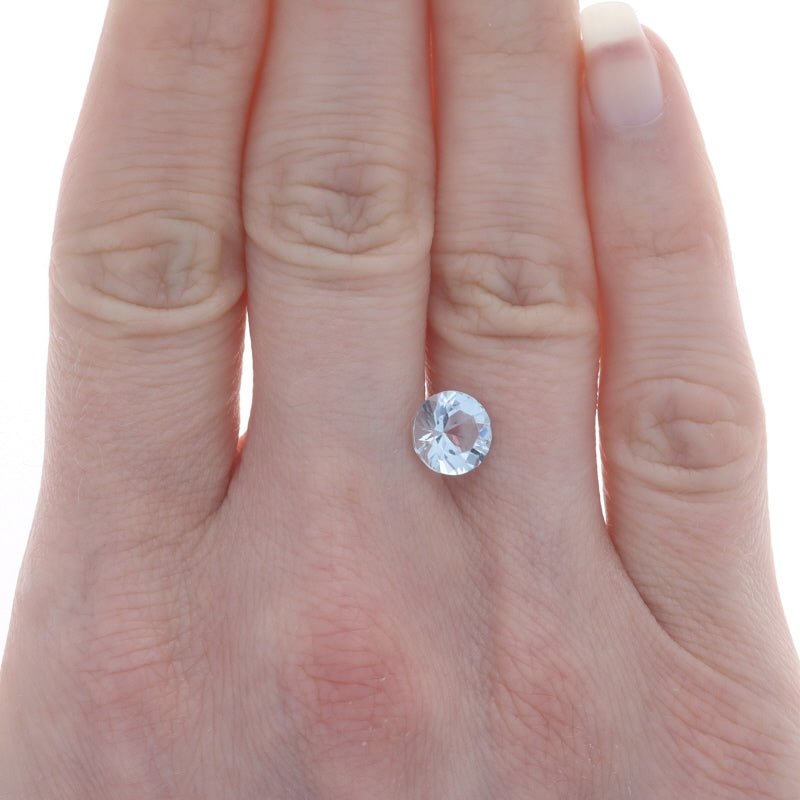 1.51ct Round Aquamarine