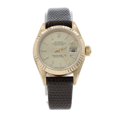 Rolex Lady Datejust President Women's Watch 69178 Yellow Gold Automatic