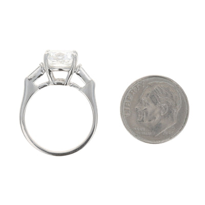 4.56ctw Diamond Ring Platinum