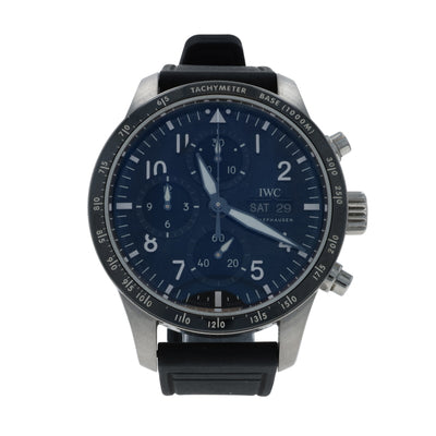 IWC Pilot Chronograph Mens Watch IW388305 Titanium Automatic