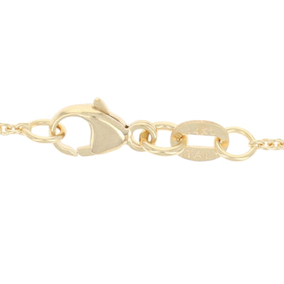 Cable Chain Necklace Yellow Gold