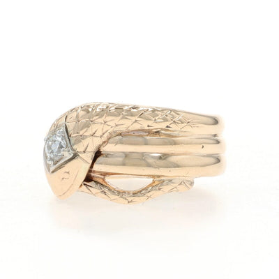 Diamond Women's Band Yellow Gold