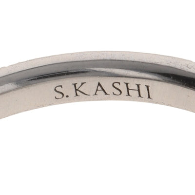 Diamond and Diamond Women's Ring White Gold