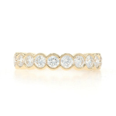 1.00ctw Diamond Women's Band Yellow Gold
