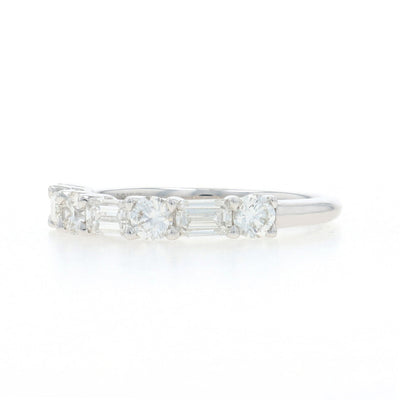 1.04ctw Diamond Band White Gold