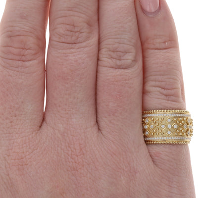 Doves by Doron Paloma .33ctw Diamond Band Yellow Gold